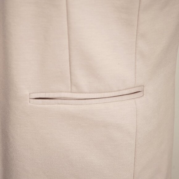 Petal Pink Vest Long Pastel Sleeveless Jacket Retro Mod 60s Long Line Soft Girl - Picture 7 of 7